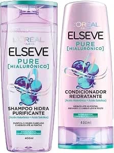 Elseve Pure Hialurônico kit shampoo e condicionador 400 ml