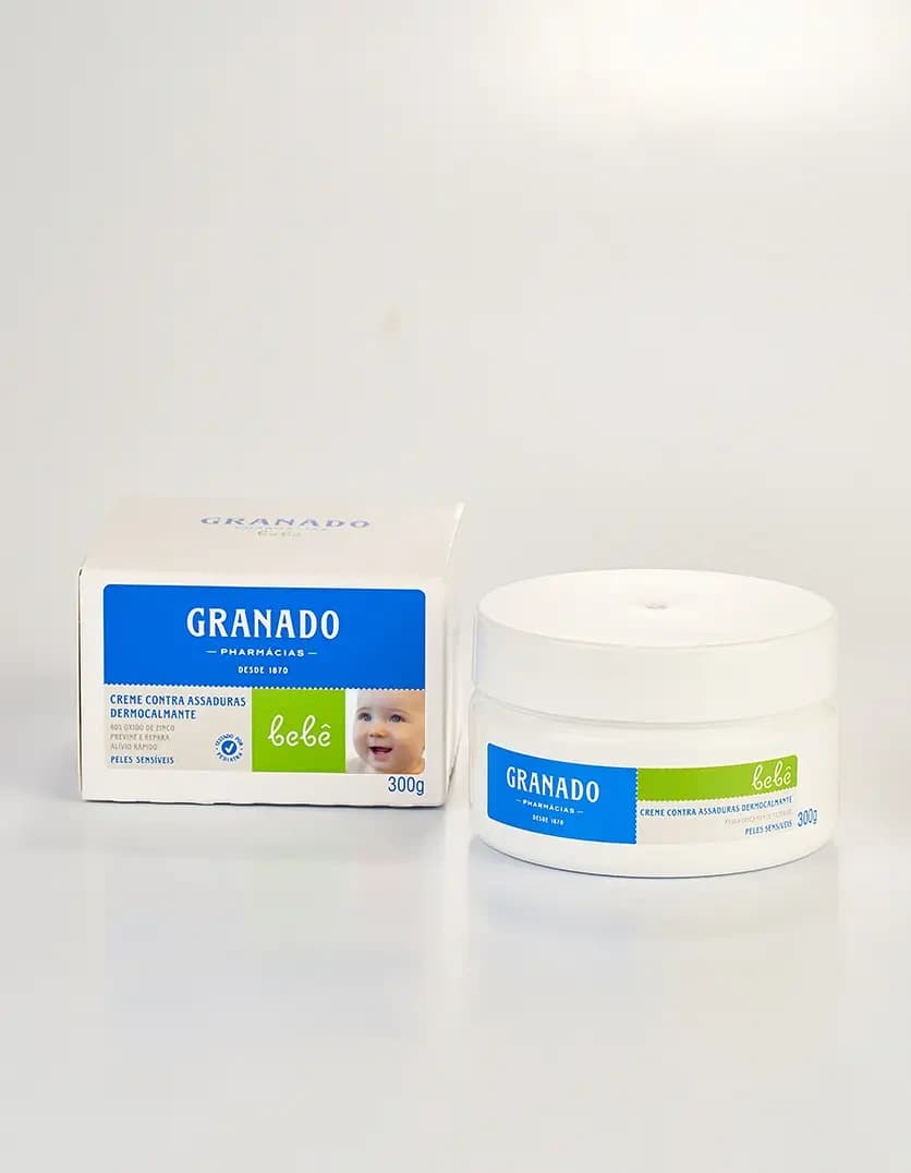 Granado Creme Contra Assaduras Dermocalmante Bebê 300g