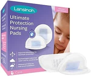 Lansinoh Ultimate Protection absorvente para seios com 24 unidades