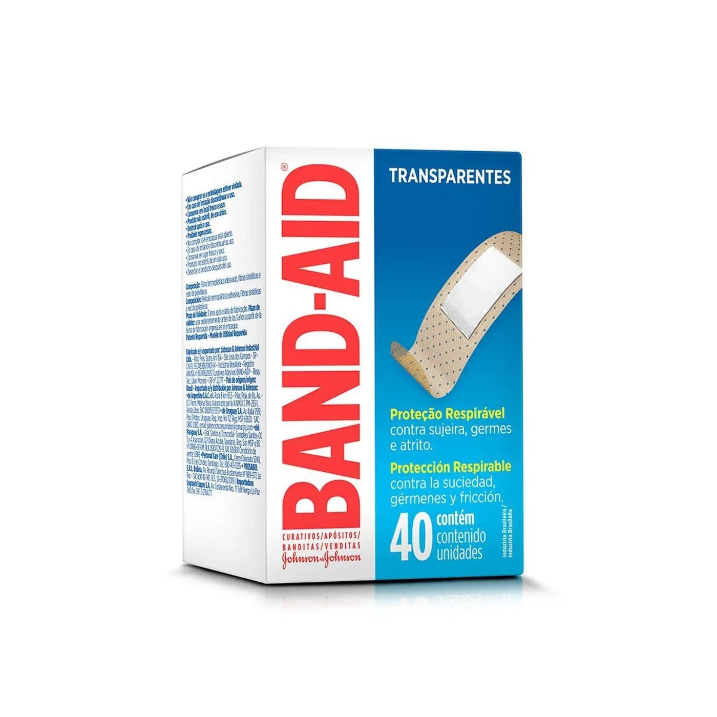 Band-Aid Band-Aid Curativos Adesivos Regular, 40 Unidades