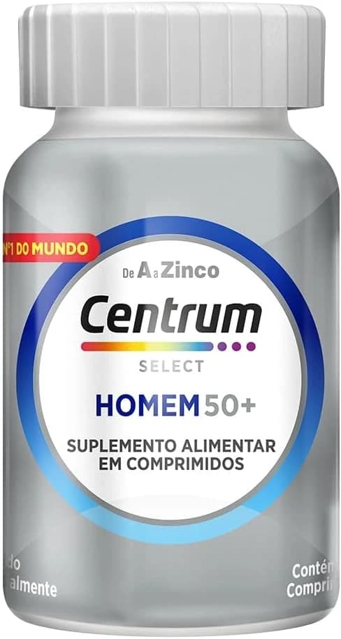 Centrum Homem 50 Mais, frasco com 60 comprimidos