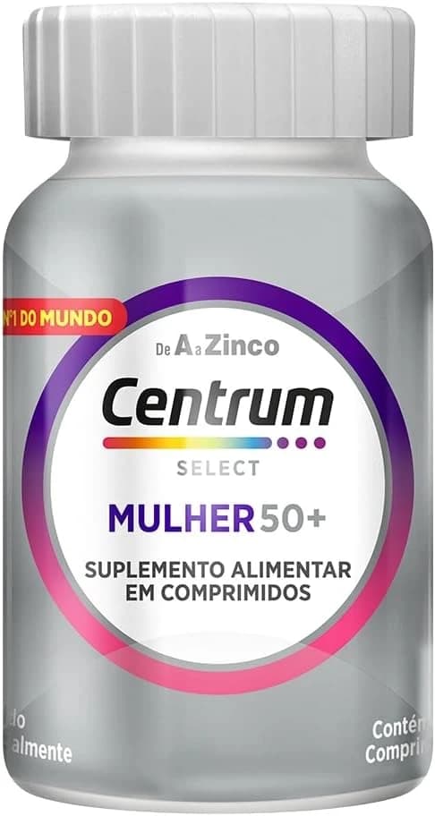 Centrum Mulher 50 Mais, frasco com 60 comprimidos