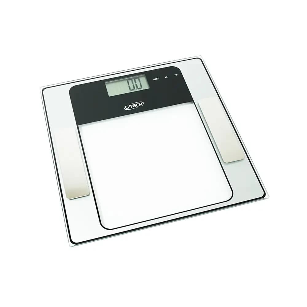 Balança digital com bioimpedância G-Tech Glass 7FW