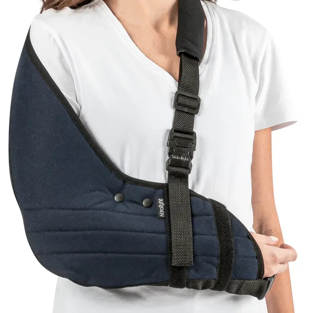 Tipoia Estofada Imobilizadora Velpeau Hidrolight, azul