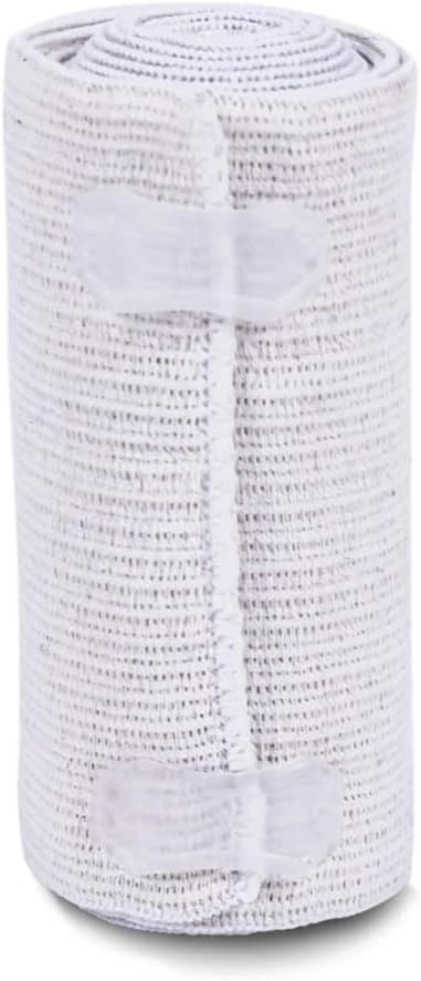 Kestal atadura elástica natural branca, rolo de 10 por 130 cm