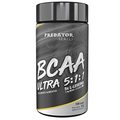 Nutrata Nutracaps Predator BCAA 5:1:1, pote com 120 cápsulas