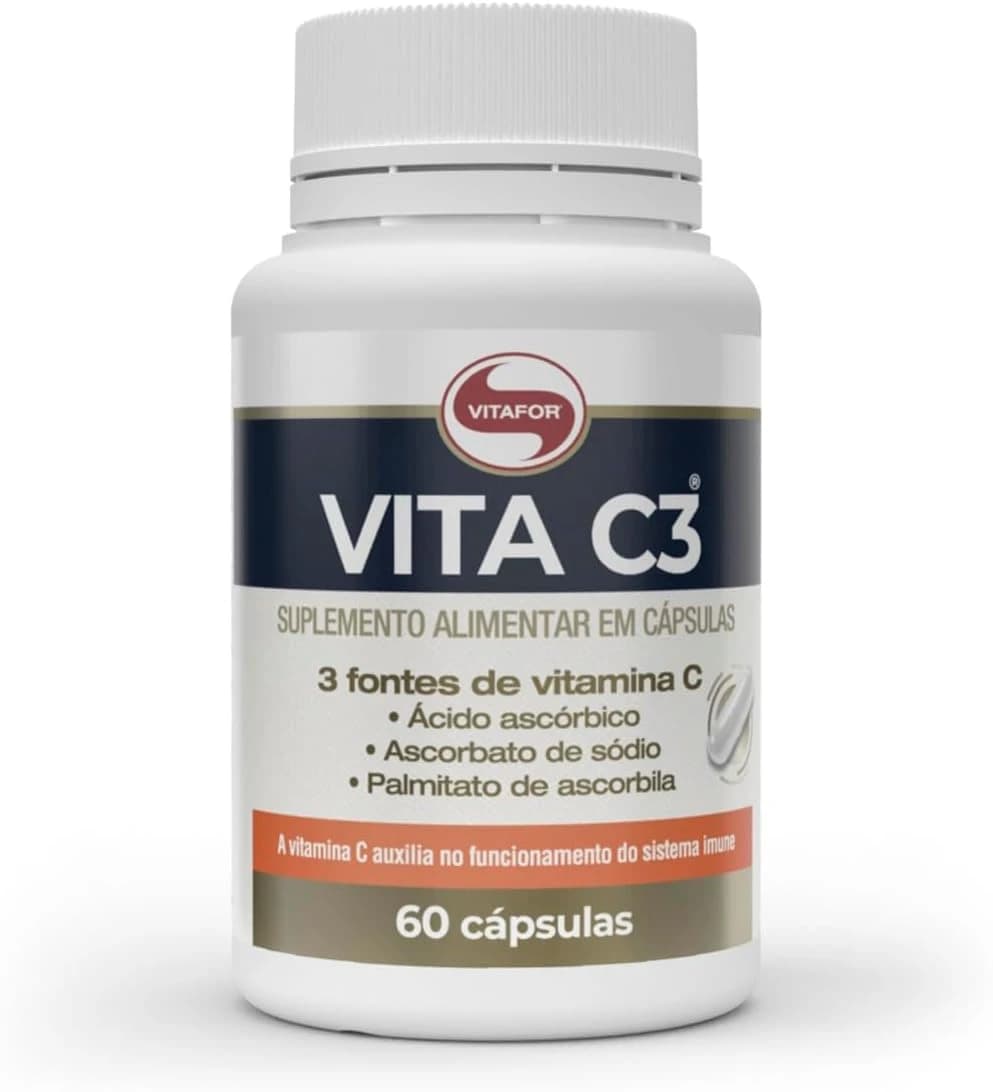 Vitafor Vita C3, frasco com 60 cápsulas