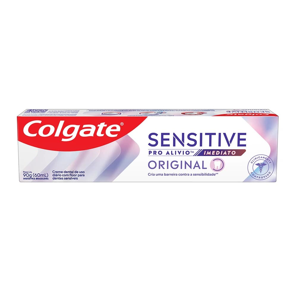 Colgate Creme Dental Sensitive Pro Alívio Imediato Original 90g