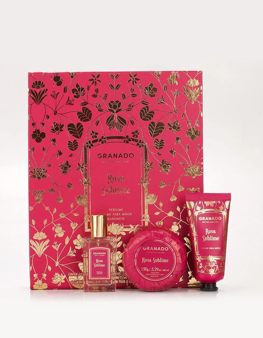 Trio Perfumado Granado Rosa Sublime