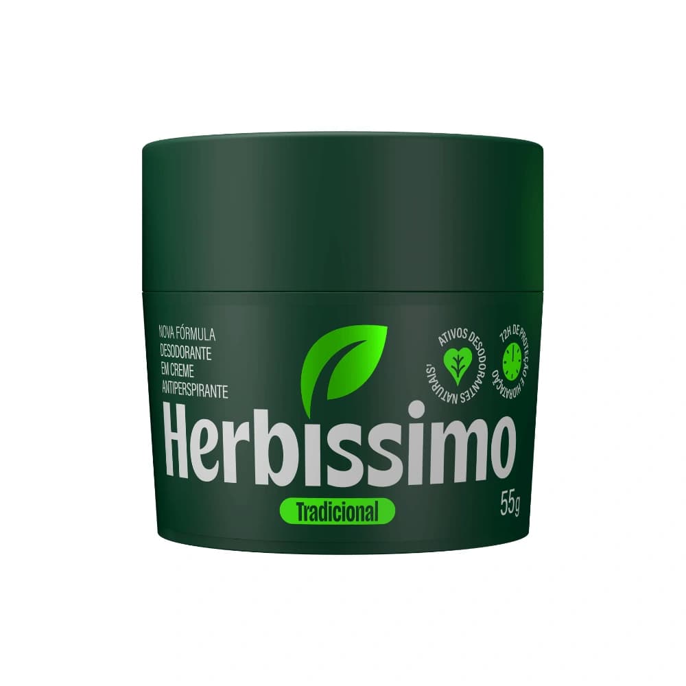 Herbíssimo Desodorante Cremoso Tradicional 55g