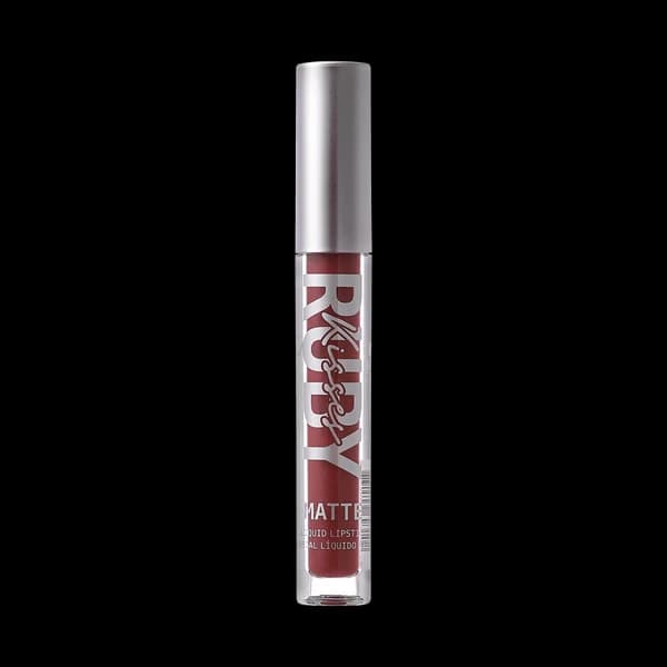 Batom líquido Ruby Kisses Forever Matte na cor Bare Berries