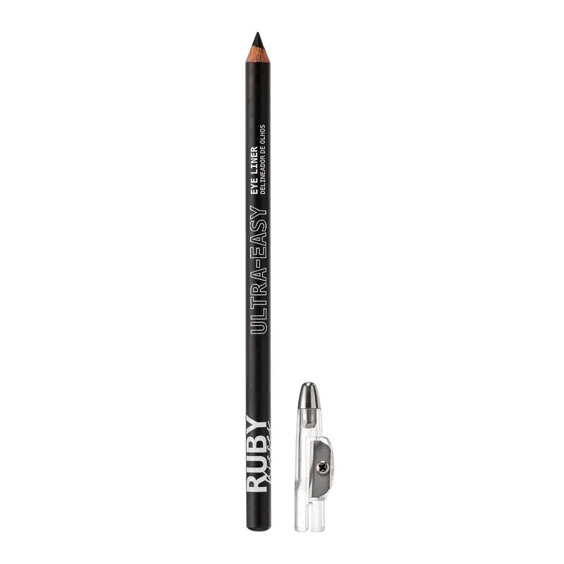 Ruby Kisses Ultra Easy lápis de olho preto com apontador