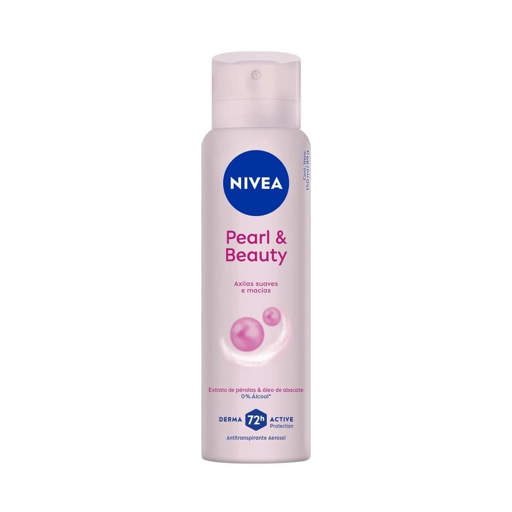 Nivea Desodorante Antitranspirante Aerossol Pearl & Beauty 150ml