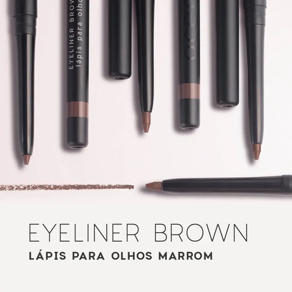 Océane Edition lápis retrátil Eyeliner Brown marrom 1,2 ml