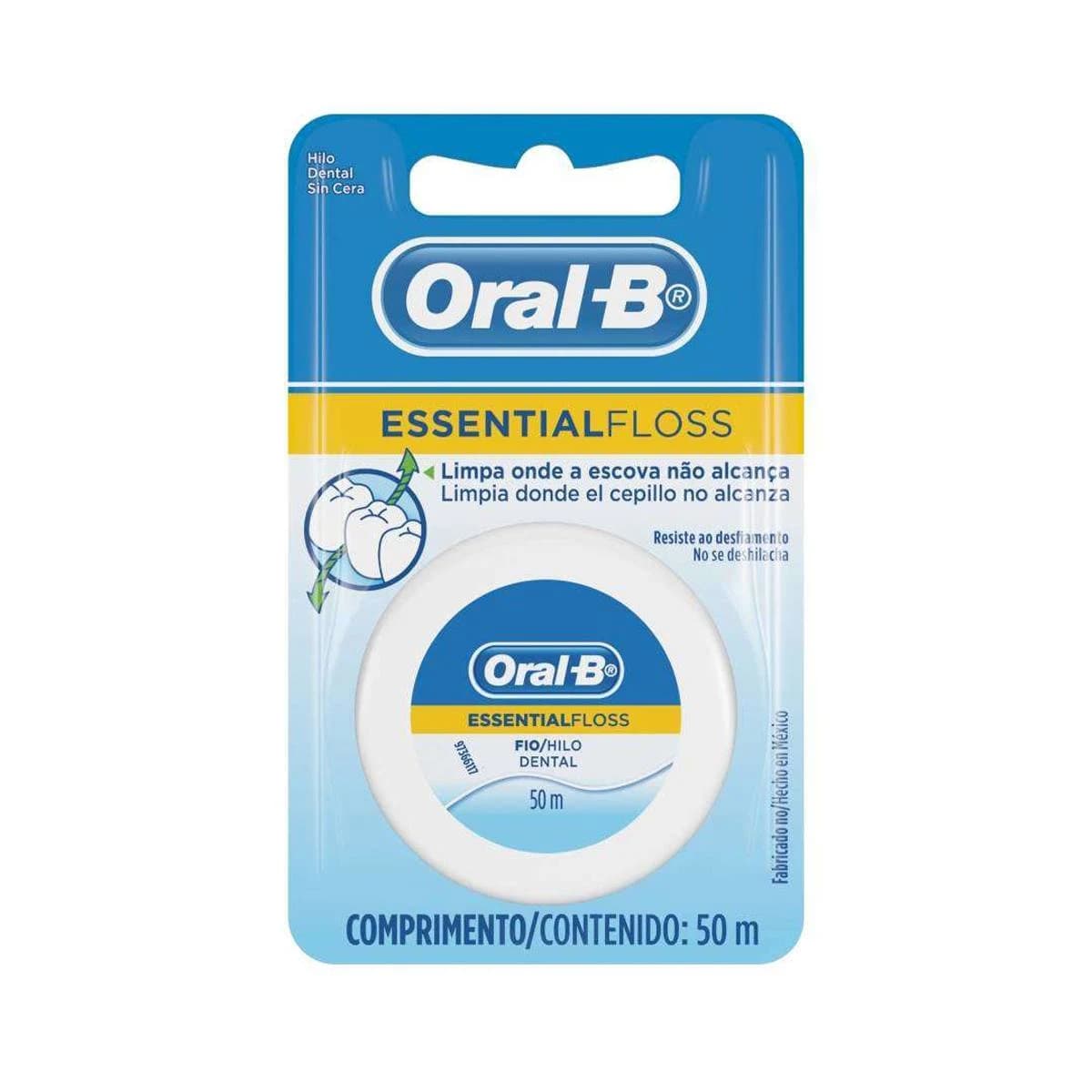 Oral-B Essential Floss Fio Dental 50m