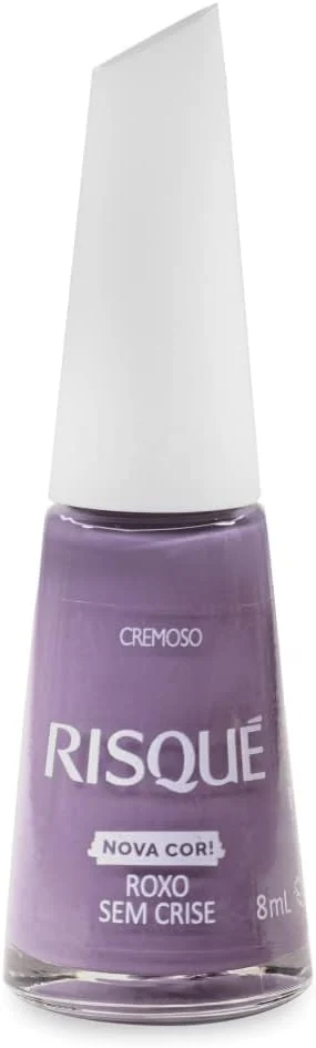 Risqué esmalte cremoso Roxo Sem Crise 8 ml