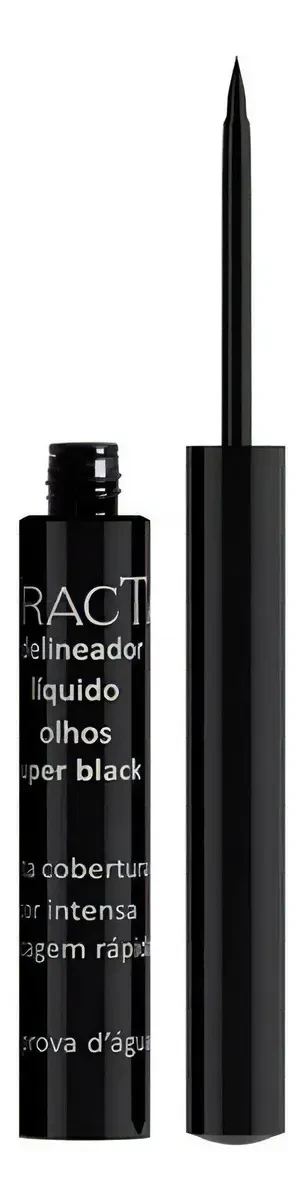 Tracta Delineador Líquido Super Black à prova d'água