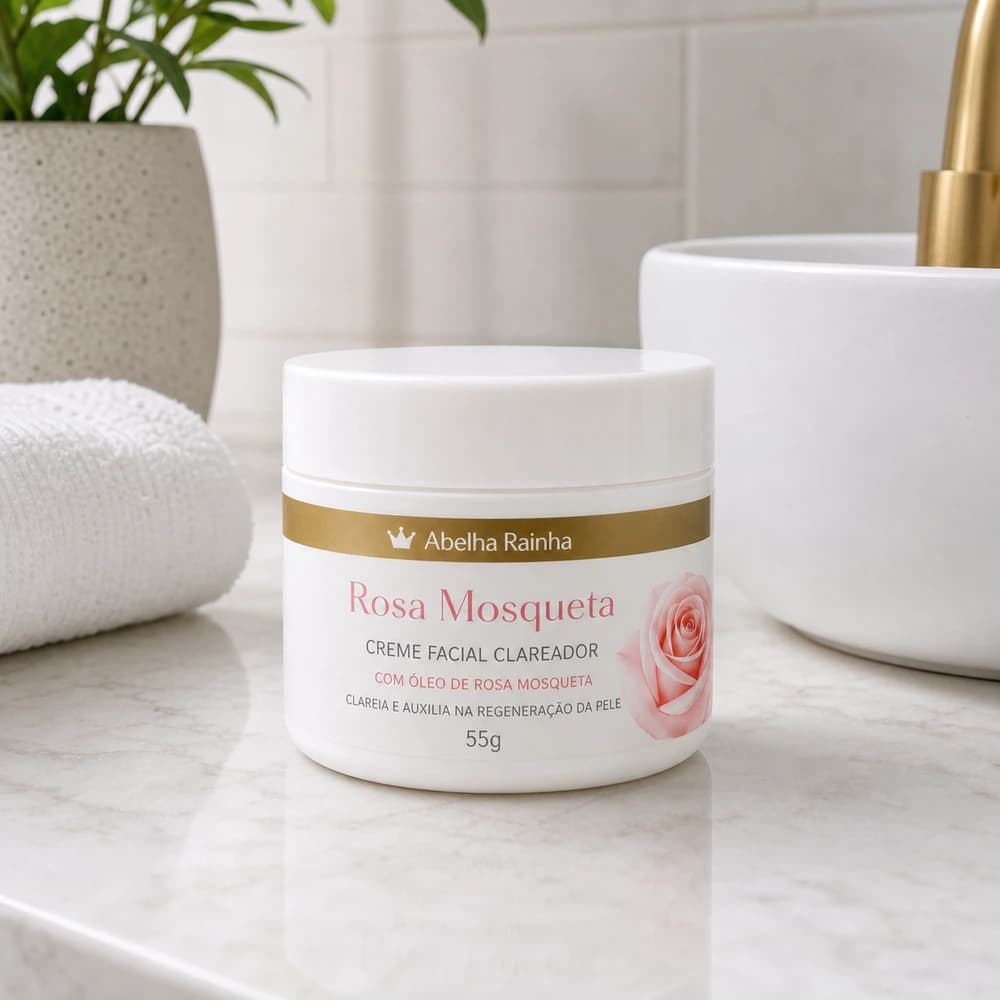 Abelha Rainha Rosa Mosqueta Creme Facial 55g