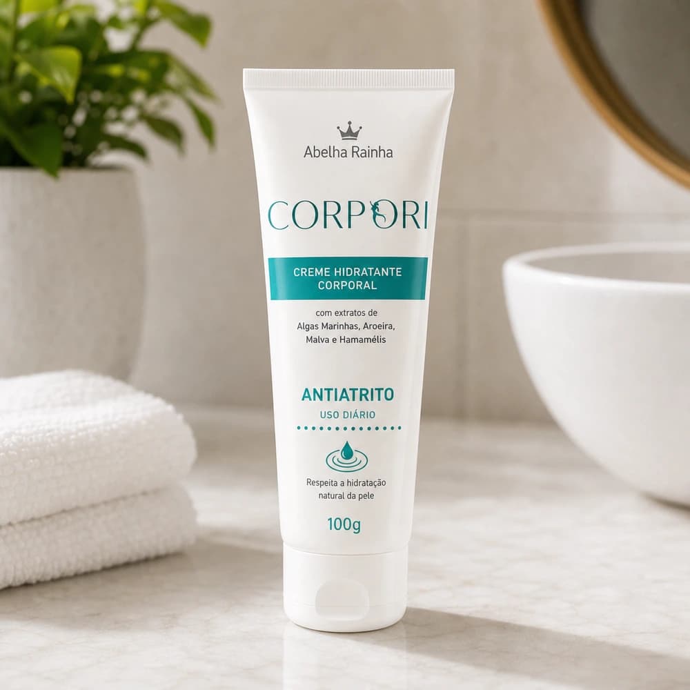 Abelha Rainha Corpori Creme Hidratante Corporal Antiatrito 100g