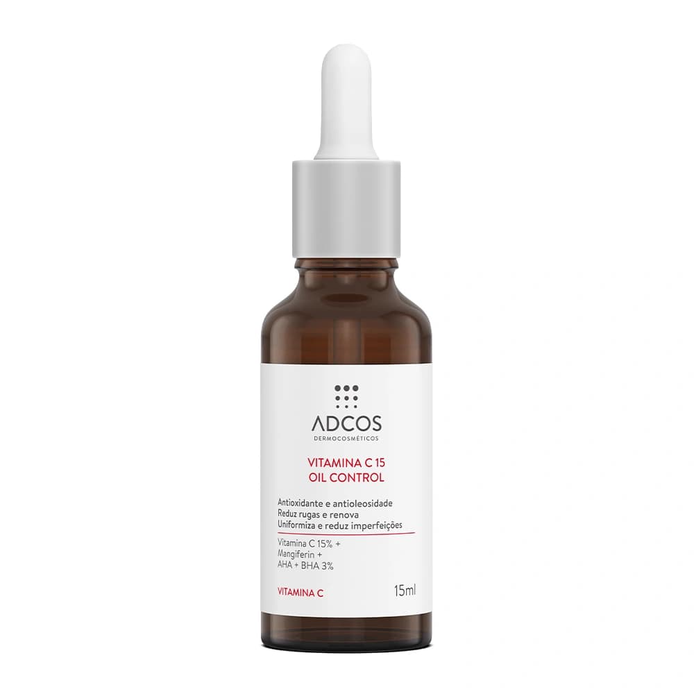 Adcos Vitamina C 15 Oil Control 15ml Adcos