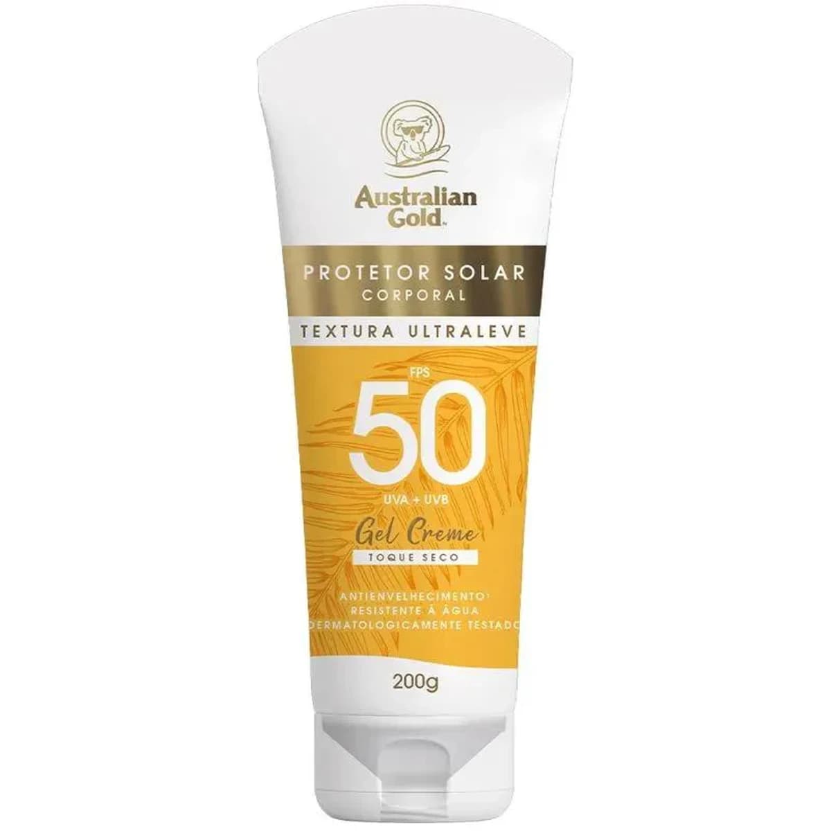 Australian Gold Australian Gold Protetor Solar Corporal Gel Creme FPS 50, 200g