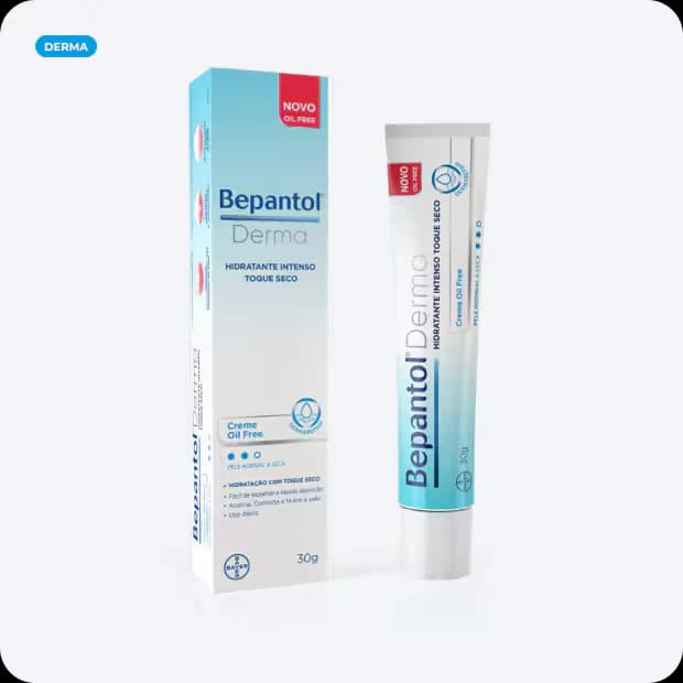 Bepantol Bepantol Derma Toque Seco Creme Hidratante Facial 30g