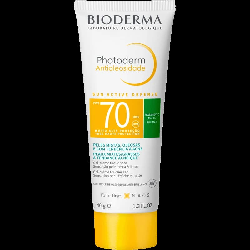 Bioderma Bioderma Photoderm Antioleosidade FPS 70 Sem Cor, 40g
