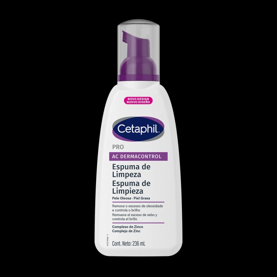 Cetaphil Espuma de Limpeza Facial Pro AC Dermacontrol 236ml