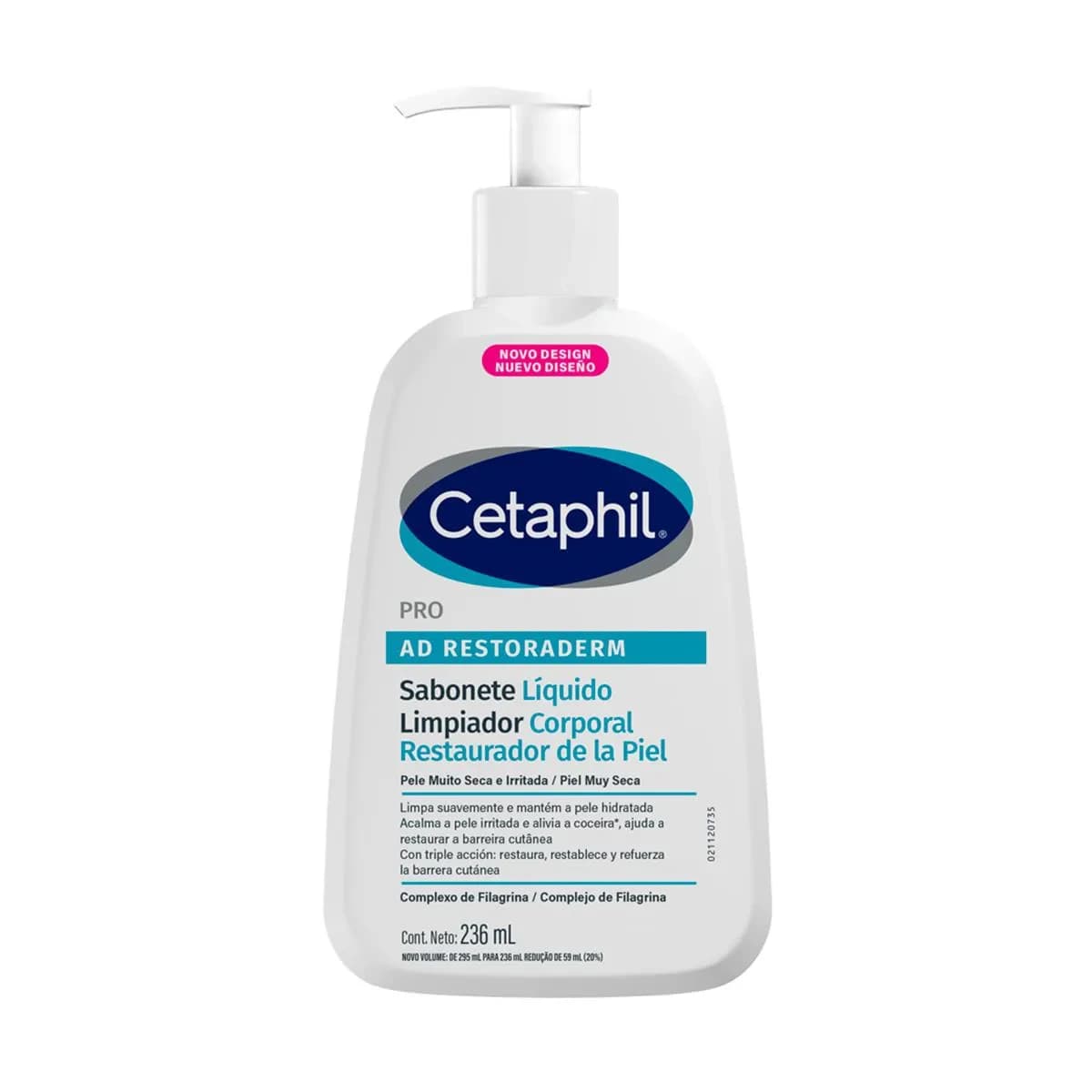 Cetaphil Gel de Limpeza Corporal Pro AD 236ml