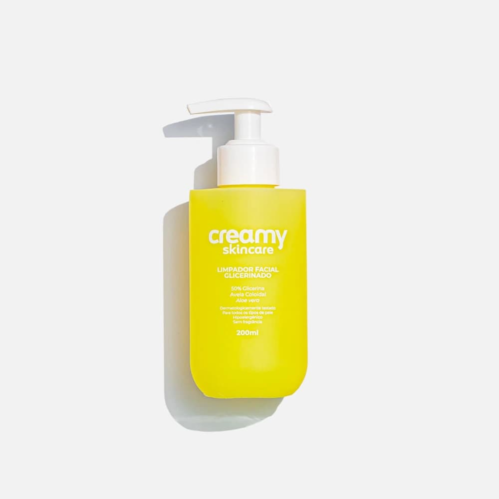 Creamy Limpador Facial Glicerinado 200ml