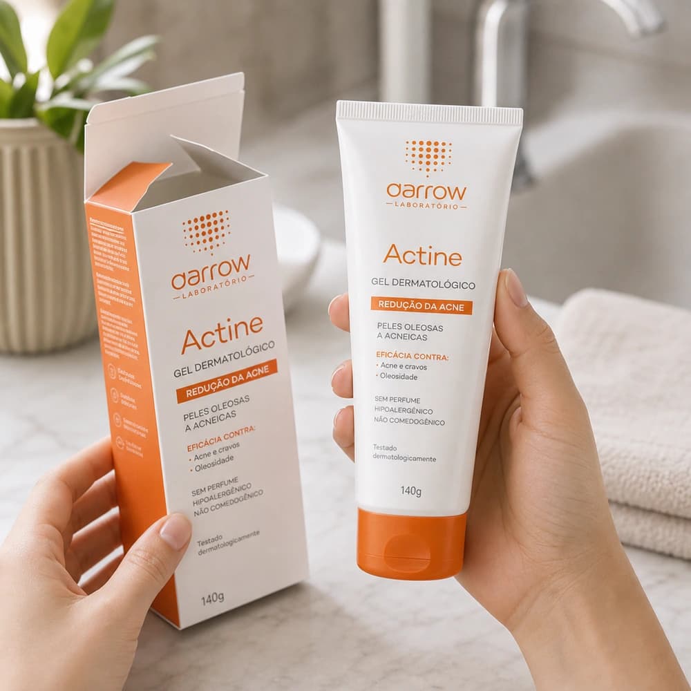 Actine Oil Control Gel de Limpeza Facial 140g