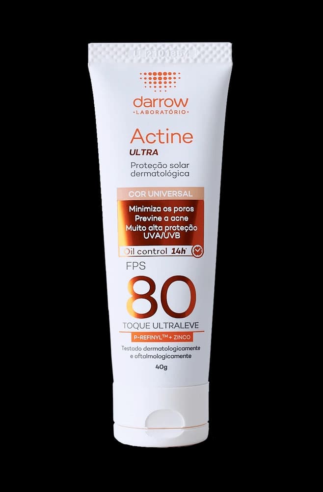 Darrow Actine Ultra Protetor Solar FPS 80 Com Cor 40g
