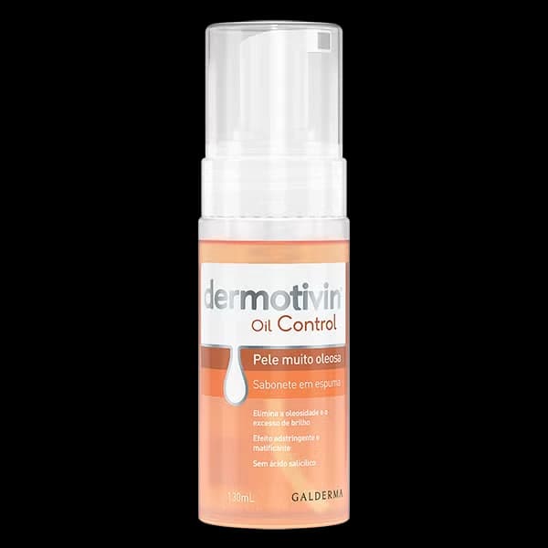 Dermotivin Control Foam Espuma de Limpeza Facial 130ml