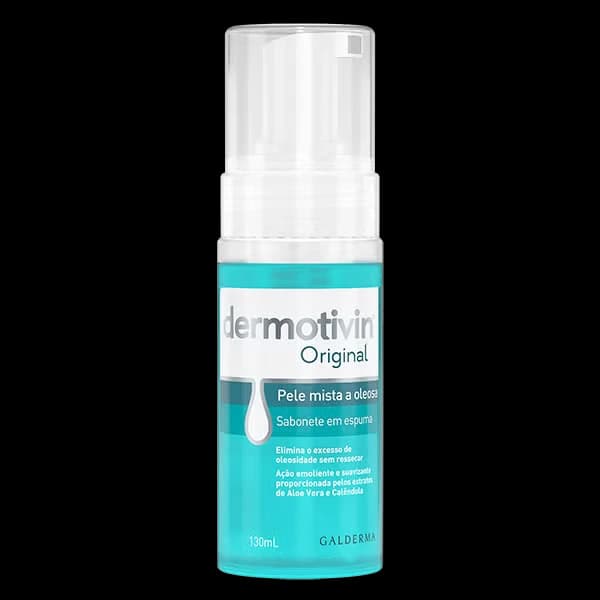 Dermotivin Original Foam Espuma de Limpeza Facial 130ml