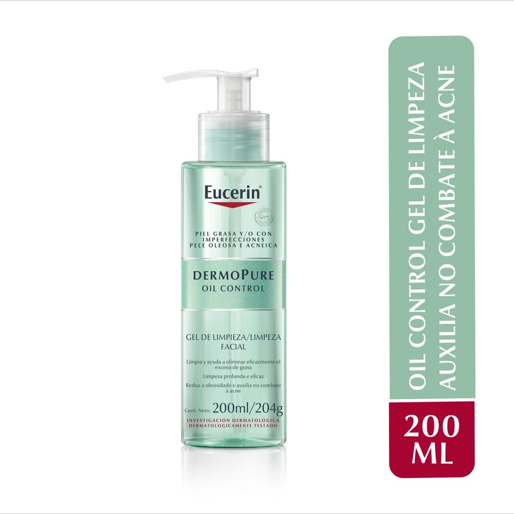Eucerin Gel de Limpeza Facial DermoPure Gentil 200ml