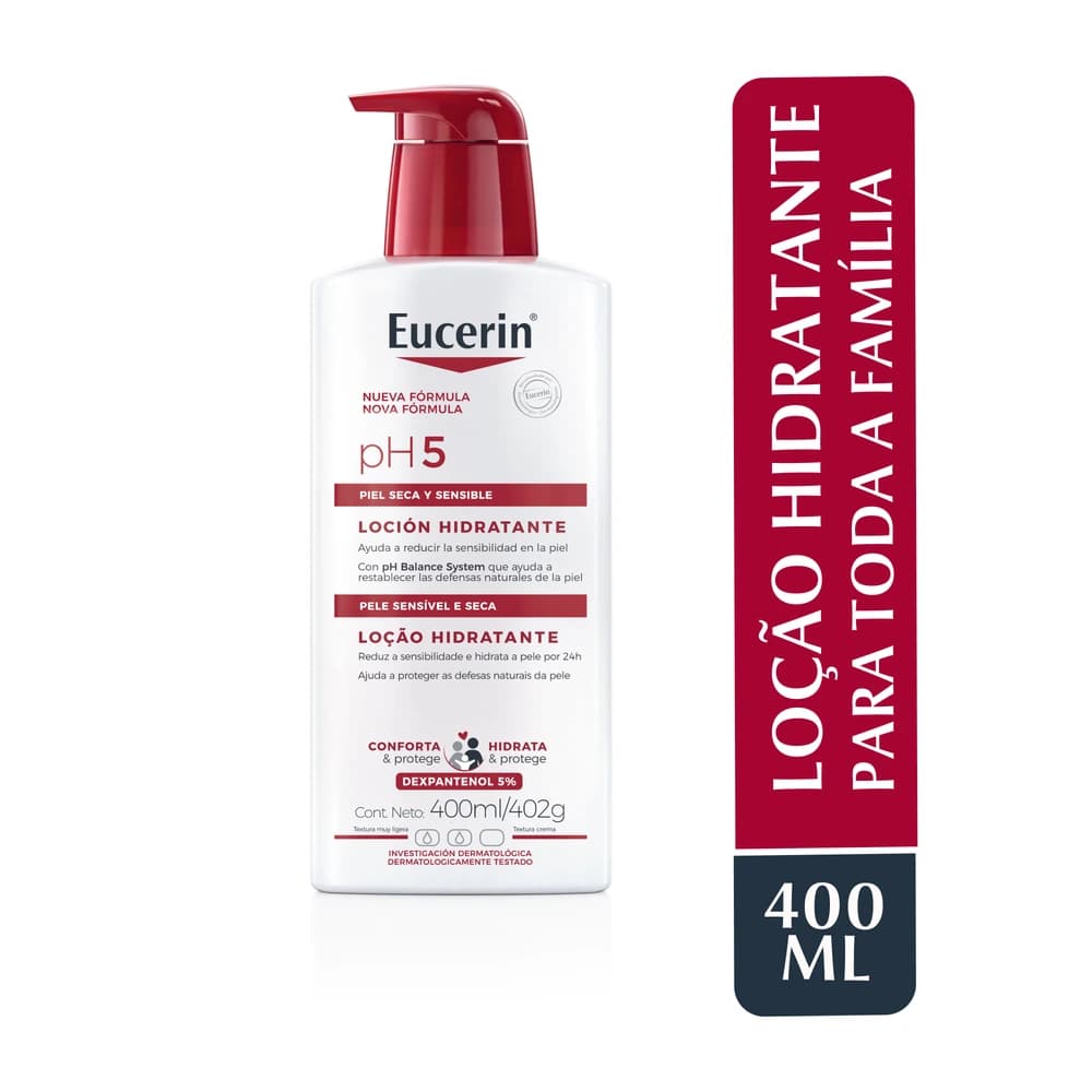 Eucerin Eucerin pH5 Loção Hidratante Corporal, 400ml