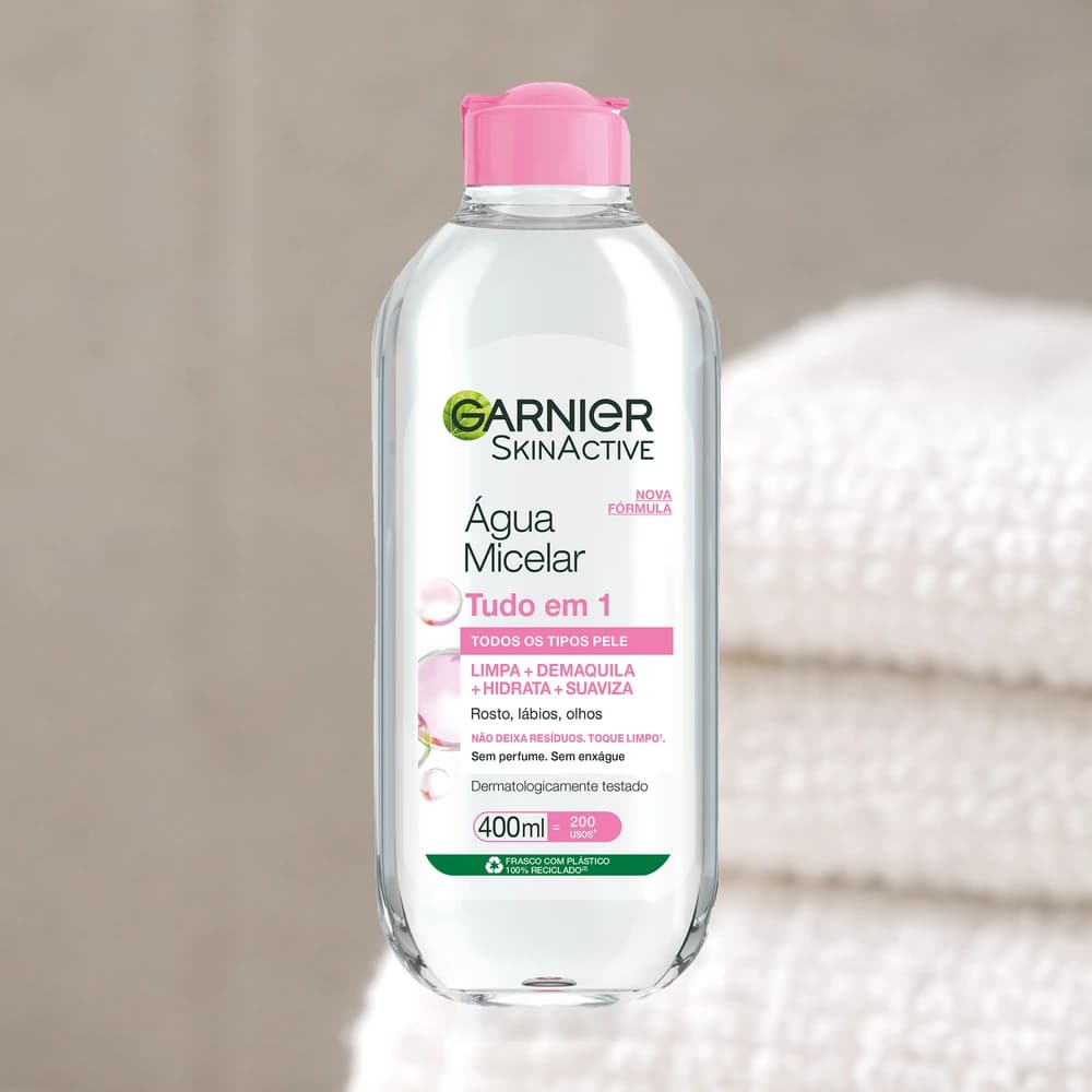 Água Micelar Tudo em 1 Garnier 400ml