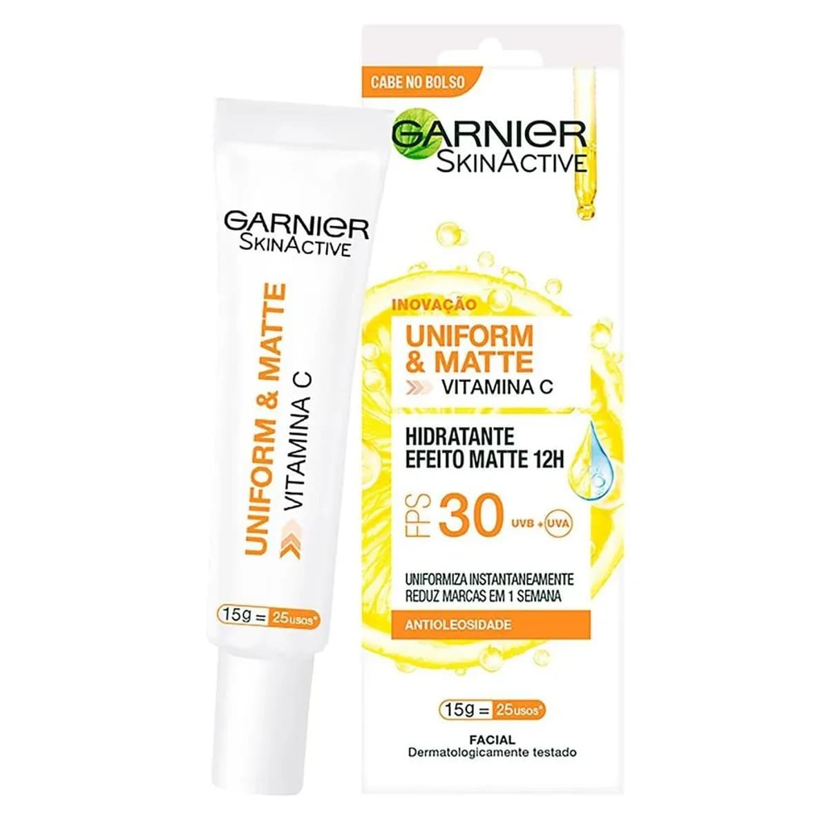 Garnier Protetor Hidratante Facial Vitamina C FPS 30 15g