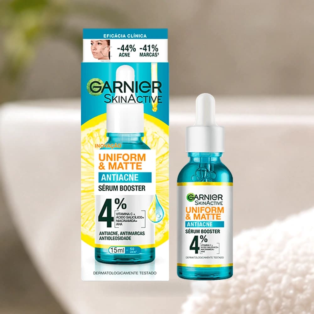Garnier Serum Facial Antiacne Efeito Matte Vitamina C 15ml