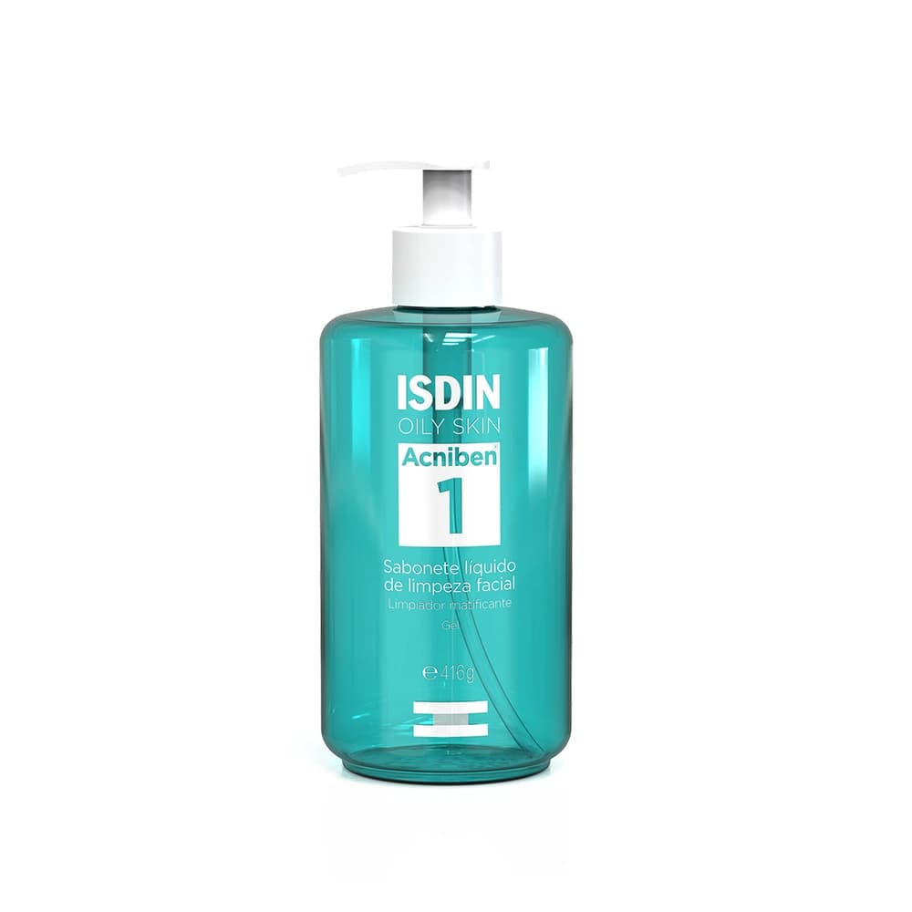 ISDIN Acniben Oily Skin Sabonete Líquido Facial 416ml
