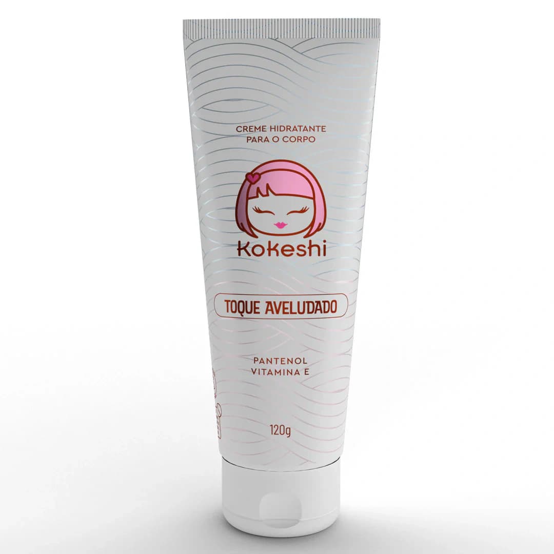 Kokeshi Creme Hidratante Corporal Toque de Veludo 120g