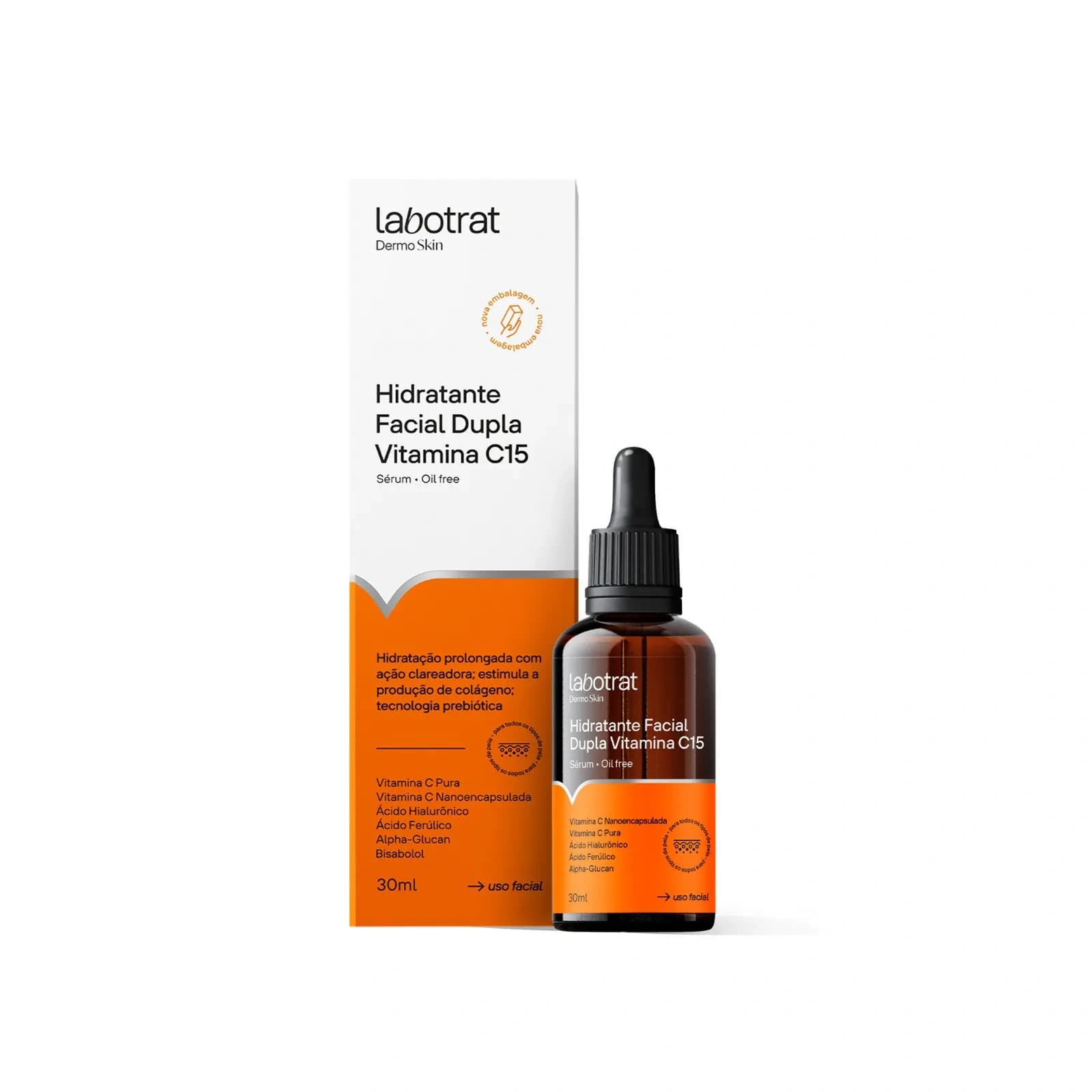 Labotrat Hidratante Facial Dupla Vitamina C 15% 30ml