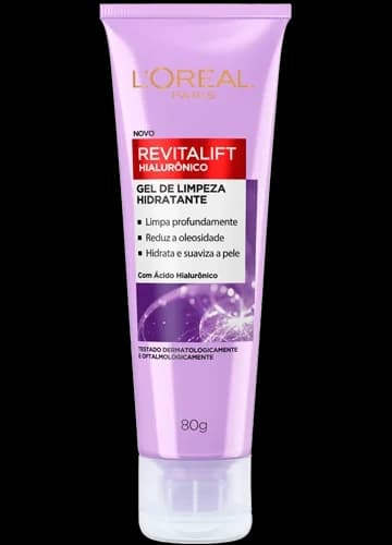L'Oréal Paris Revitalift Hialurônico Gel de Limpeza Antioleosidade 80g