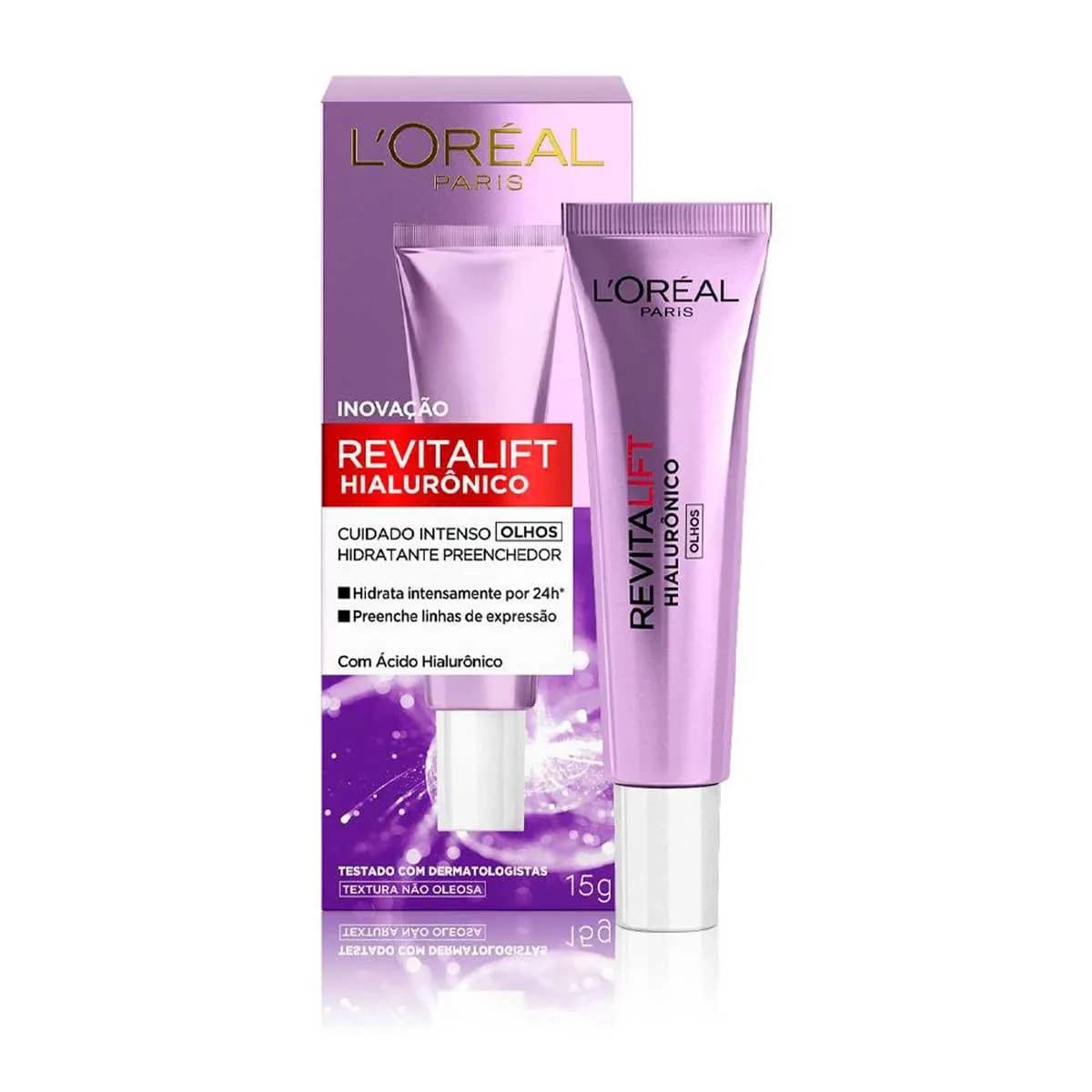 L'Oréal Paris Revitalift Hialurônico Creme para Área dos Olhos 15g