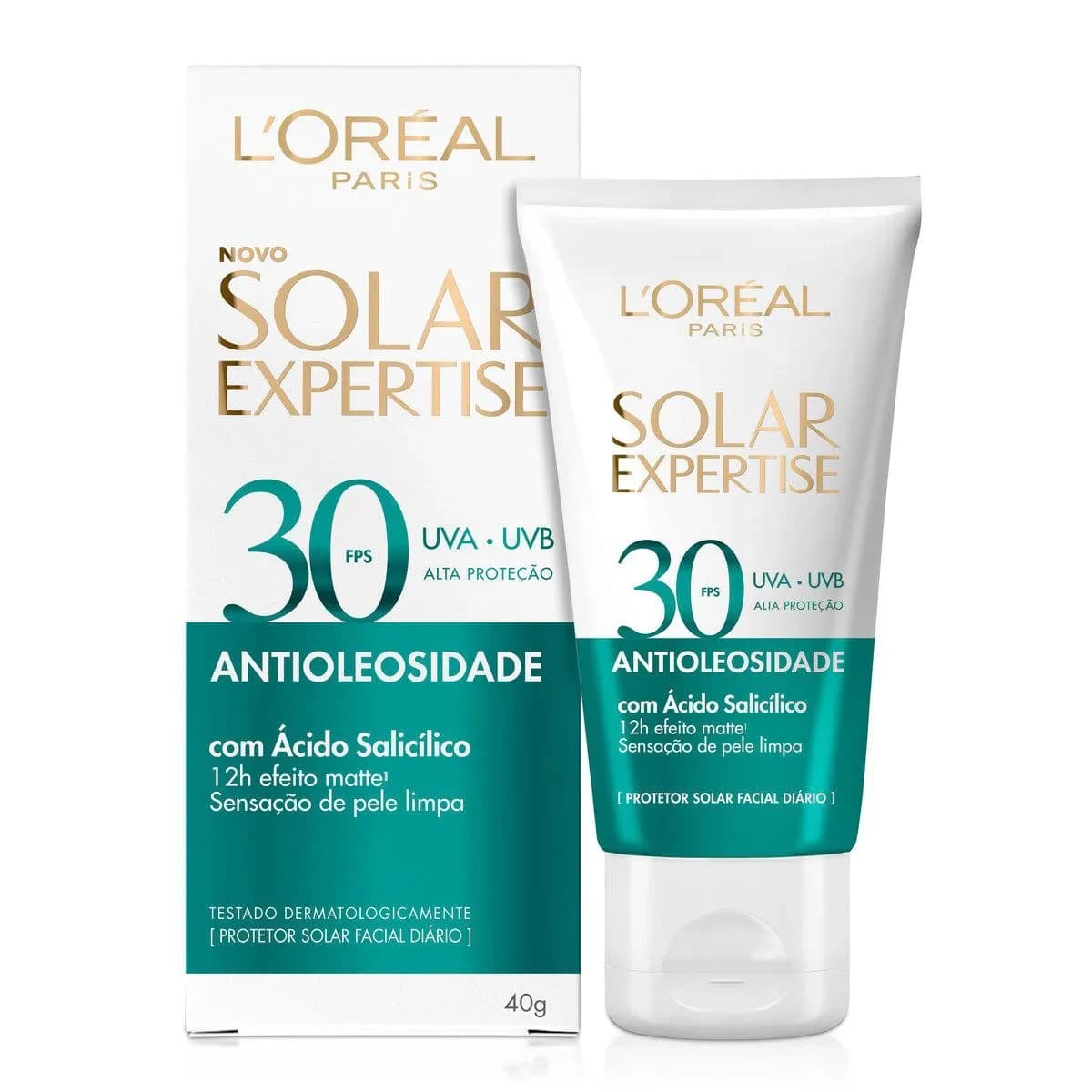 L'Oréal Paris Solar Expertise Protetor Solar Facial Antioleosidade FPS 30 40g