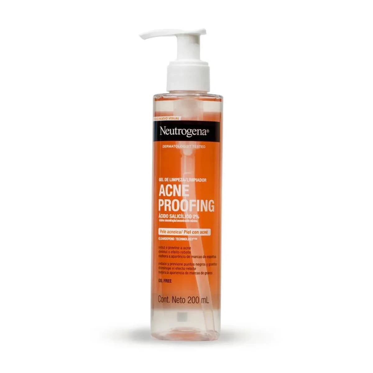 Neutrogena Gel de Limpeza Facial Oil-Free — 200 ml
