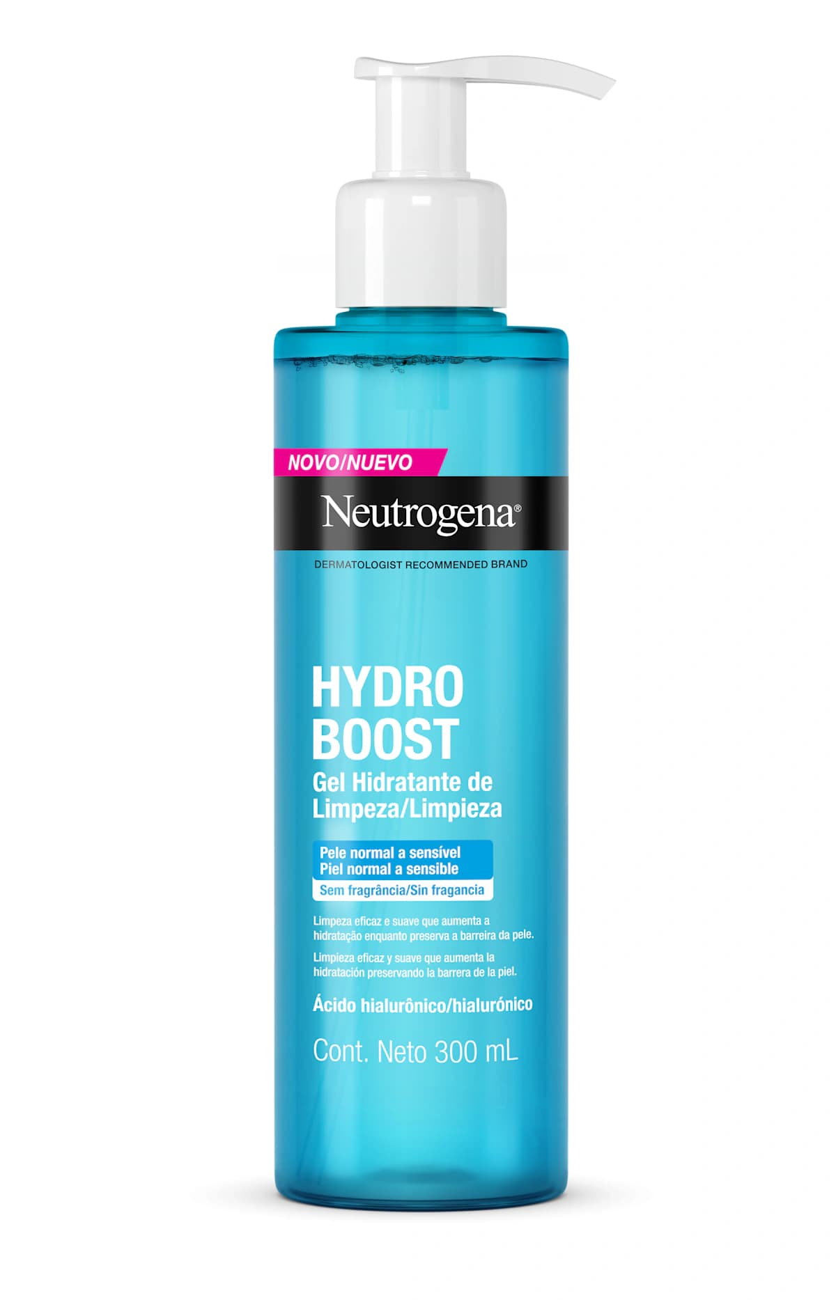 Neutrogena Gel Hidratante de Limpeza — Hydro Boost — 300 ml