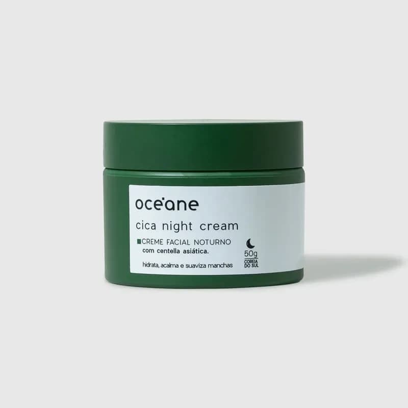 Océane Creme Facial Noturno Cica Night Cream 50g