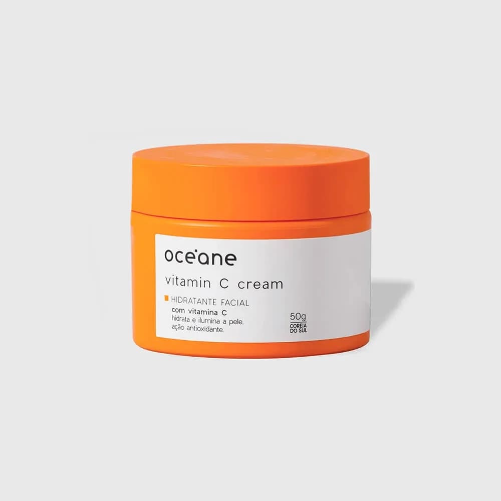 Océane Creme Hidratante Facial com Vitamina C Vitamin C Cream 50g