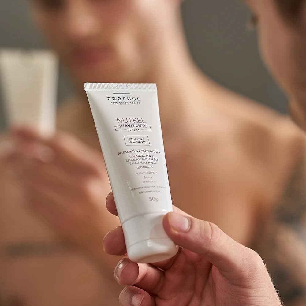 Profuse Profuse Nutrel Suavizante Balm Gel Creme Hidratante Peles Sensíveis, 50g
